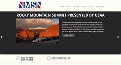 Desktop Screenshot of milspousesummit.com